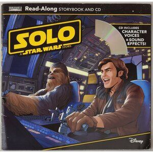 Solo A Star Wars Story Read-Along Storybook & CD With Character Voices + Effects